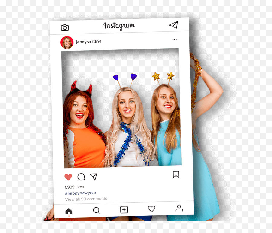 Selfie Frames - Personalised Design Wimbledon Business Studio Template For Instagram Photo Frames Png,Instagram Template Png