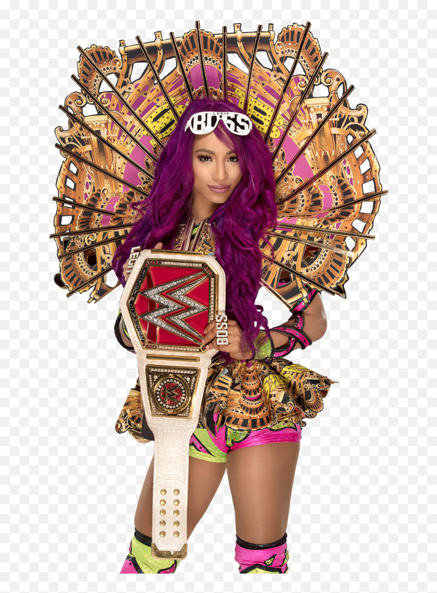 Sasha Banks Render By Skyhighrollins - Sasha Banks With Title Png,Bayley Png