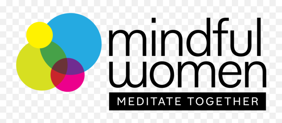 Mindful Women Meditate Together - Mindful Graphic Design Png,Meditate Png