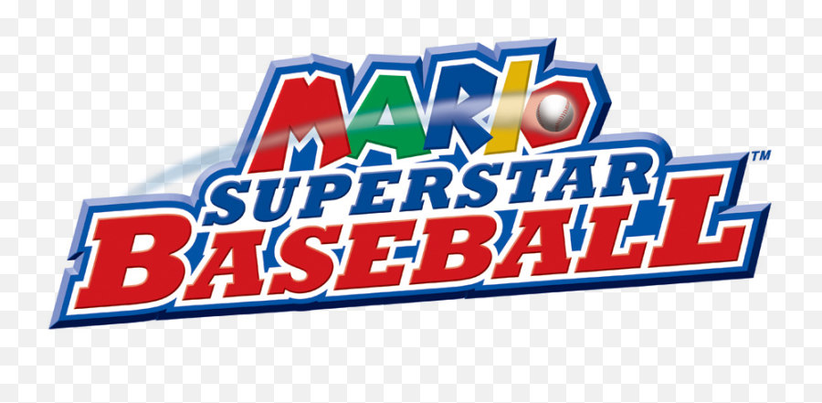 Download Mario Superstar Baseball Logo - Mario Superstar Baseball Logo Png,Gamecube Logo Png