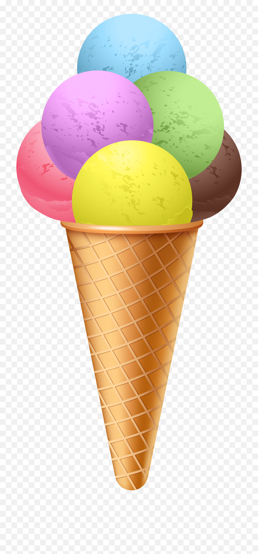 Big Ice Cream Cone Png Clipart - Ice Cream Clipart Png,Ice Cream Cone Transparent