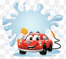 Clipart Cars Cartoon - Wash Clean png