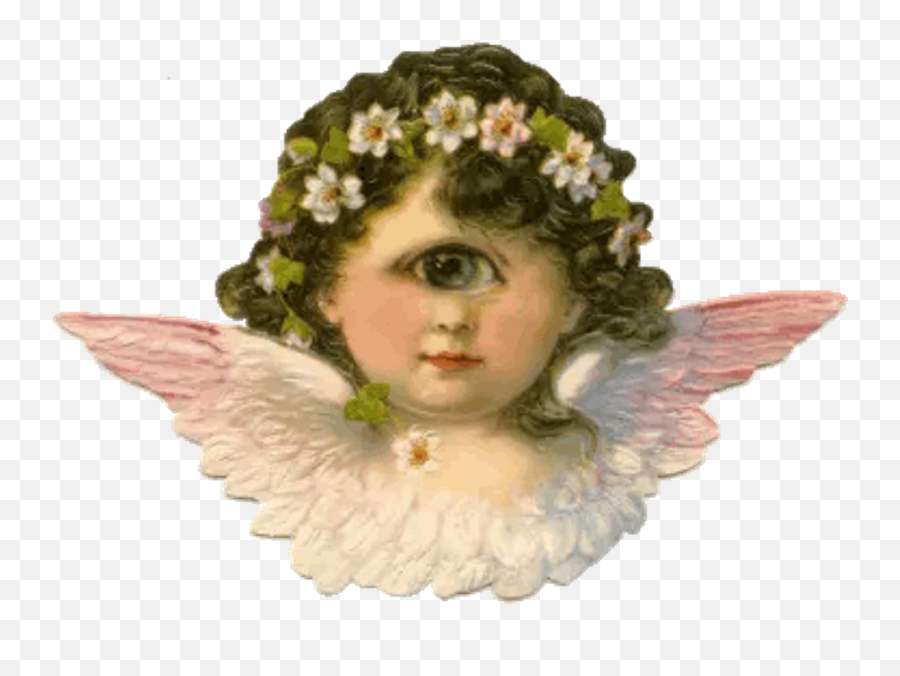 Download Hd Cherub Sticker - Victorian Angel Transparent Png Victorian Angel,Angel Png