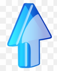 Fileblue Glass Arrow - topsvg Wikimedia Commons Top png