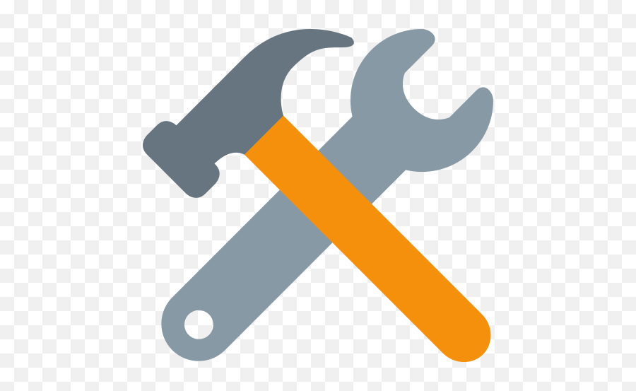Hammer And Wrench Emoji Meaning With Pictures From A To Z - Hammer And Wrench Emoji Png,Airplane Emoji Png