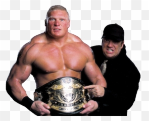 Brock Lesnar Paul Heyman - Brock Lesnar Wwe Champion Png,Brock Lesnar Transparent