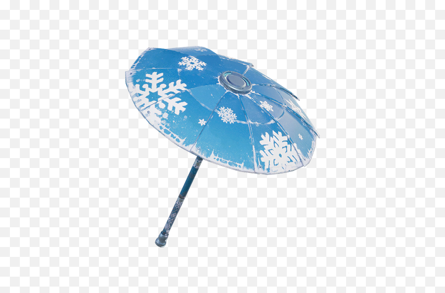 Snowflake - Fortnite Gliders Fortwiz Snowflake Umbrella Fortnite Png,Snowflake Emoji Png