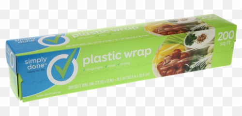 Hy - Simply Done Saran Wrap Png,Plastic Wrap Png