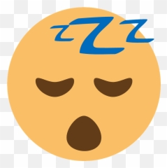 Sleeping Face Emoji Clipart Png