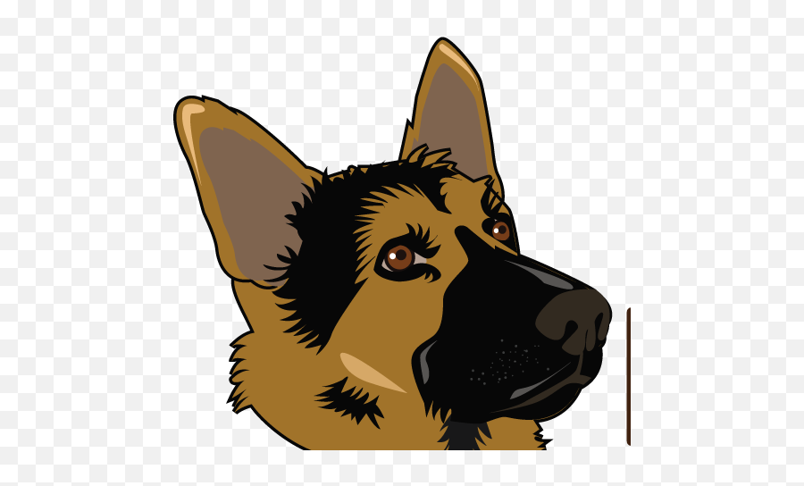 Cropped - Companion Dog Png,German Shepherd Png