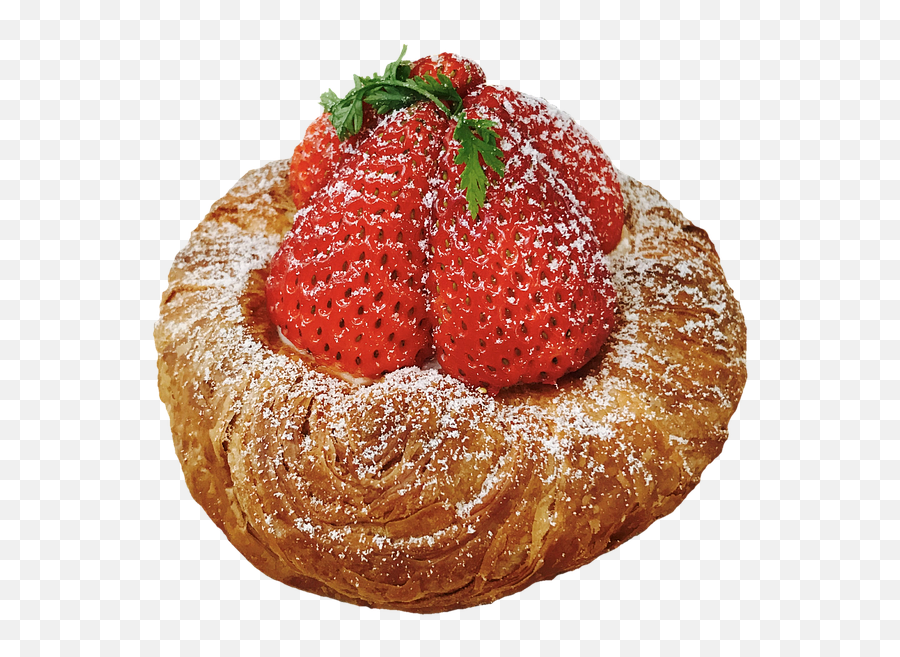 Cake Tart Strawberries Pastries - Hd Pastries Png,Pastries Png
