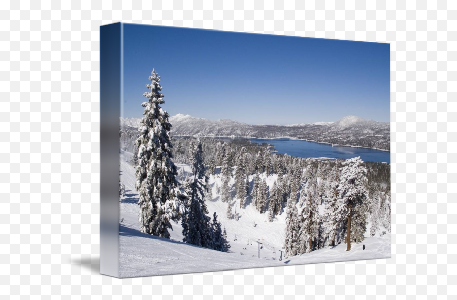 Big Lake - Big Bear Lake Snow Png,Lake Png