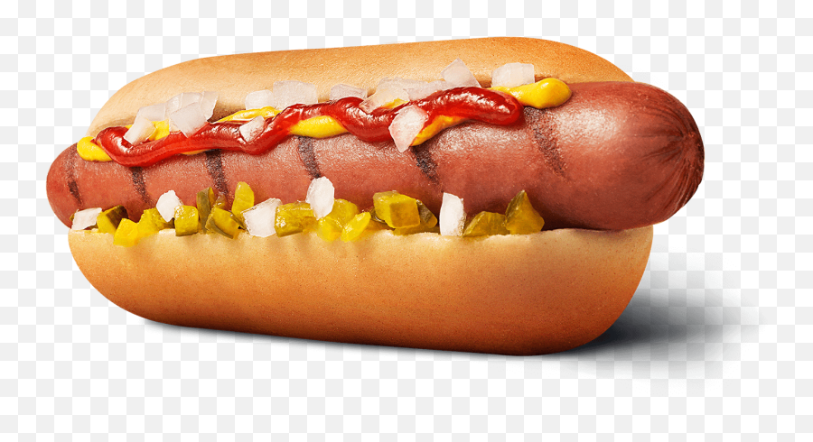 Hot Dog Png Transparent Mart - Hot Dog Png Transparent,Bun Png