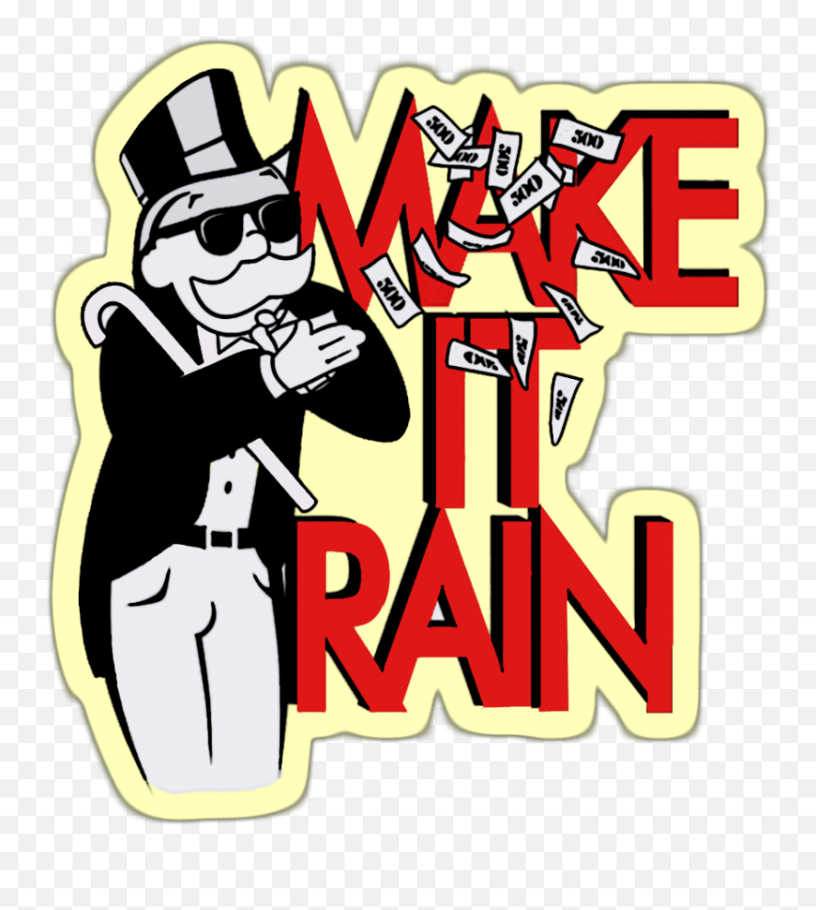 Make It Rain Png 4 Image - Make It Rain Money Clipart,Rain Png Transparent