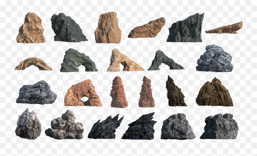 Rock Texture Png - Blender Guru Rocks,Rock Texture Png