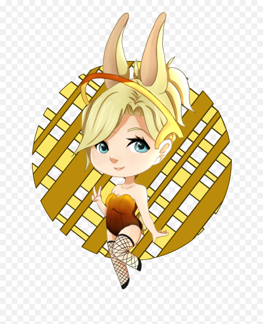 Mercy Bunny Charm - Sombra Bunny Png,Mercy Transparent