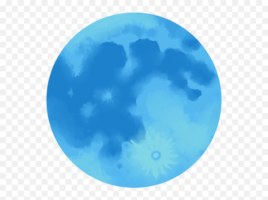 Blue Moon Png - Color Gradient,Blue Moon Png