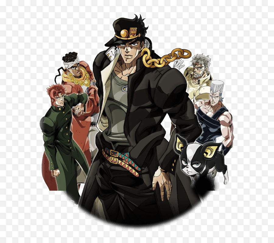 Those Who Put An End - Jjba Kakyoin X Jotaro Png,Star Platinum Png