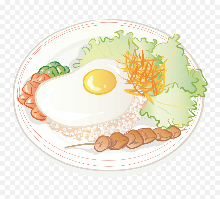 Vector Freeuse Stock Sushi Tonkatsu Chinese Cuisine - Food Fried Rice Cartoon Png,Cartoon Food Png