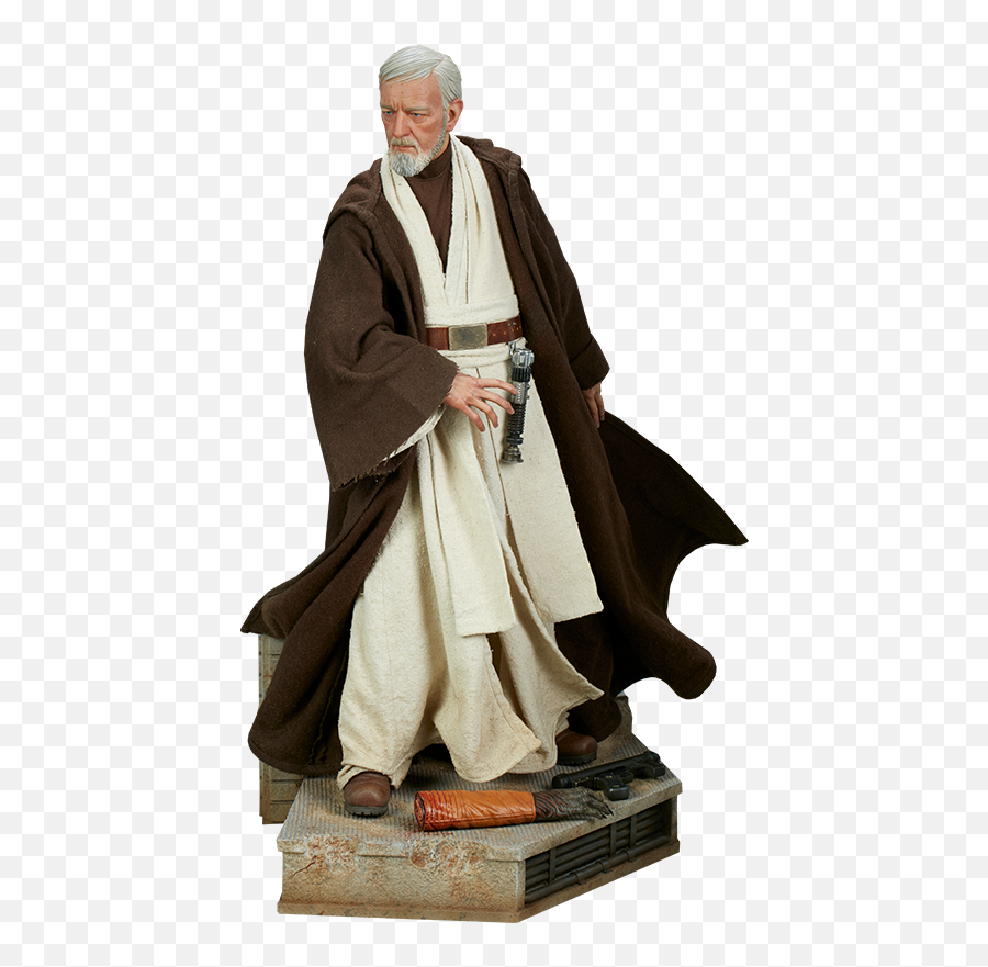 Obi Wan Kenobi Premium Figure - Star Wars 4 Obi Wan Kenobi Toy Png,Obi Wan Png