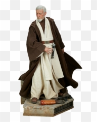 Obi Wan Kenobi Premium Figure - Star Wars 4 Obi Wan Kenobi Toy Png,Obi Wan Png