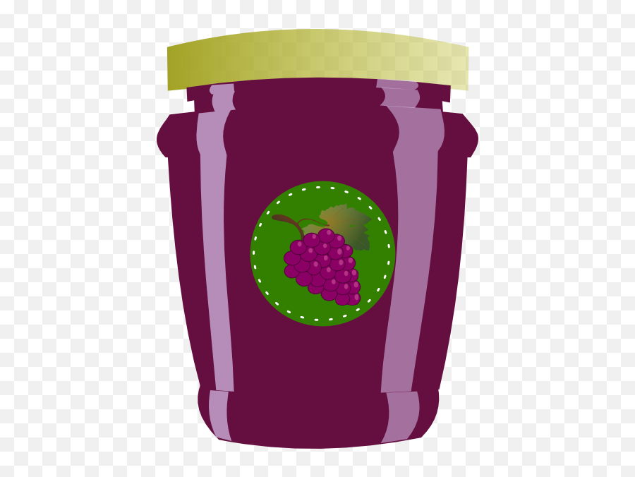 Download Jar Clipart Grape Jelly - Grape Jam Clipart Png,Jelly Jar Png