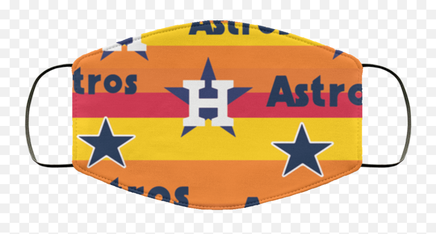 Houston Astros Face Mask Washable Reusable - Houston Astros Png,Houston Astros Png