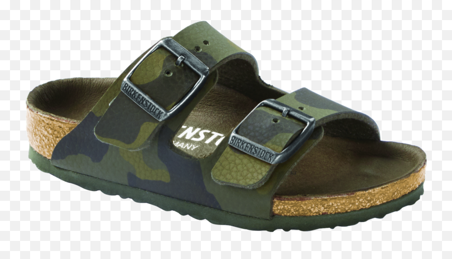 Birkenstock Kidu0027s Arizona Camo Green Birko - Flor Camo Birkenstocks Png,Camo Png