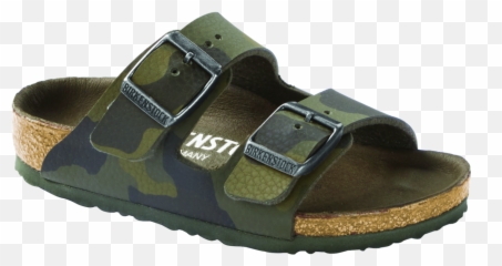 Birkenstock Kidu0027s Arizona Camo Green Birko - Flor Camo Birkenstocks Png,Camo Png