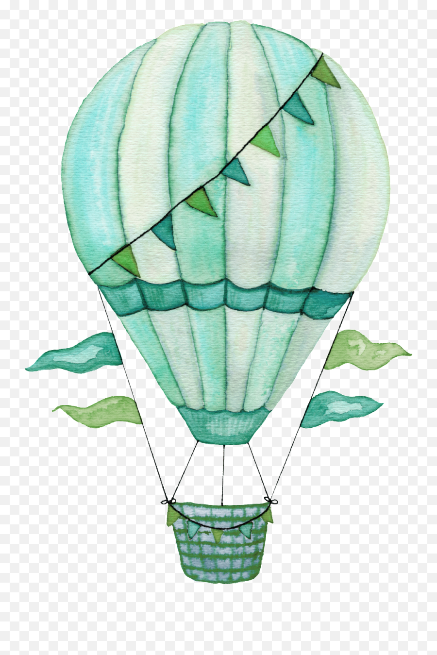 Hot Air Balloon Png Transparent - Hot Air Balloon Art,Hot Air Balloon Transparent