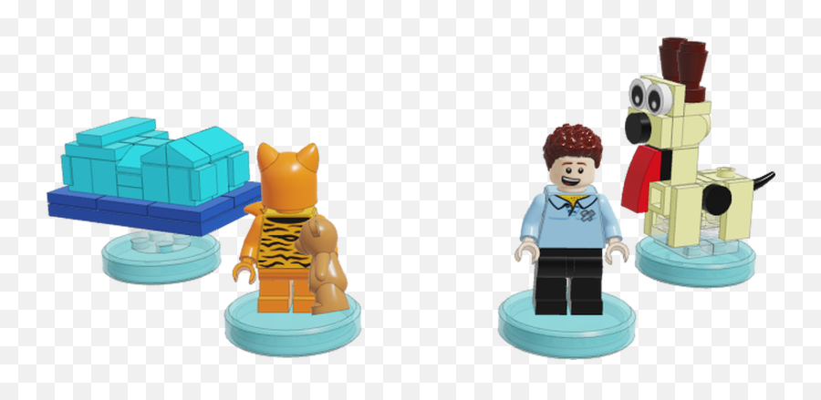 Garfield Lego Dimensions Team Pack - Lego Garfield And Odie Png,Lego Dimensions Logo