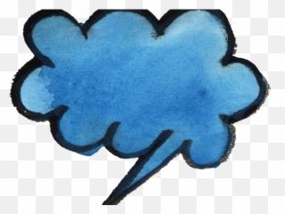 Speech Bubble Clipart - Cartoon Transparent Background png