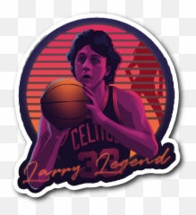 Download Hd Retro Larry Bird Vinyl - Larry Bird Png,Larry Bird Png