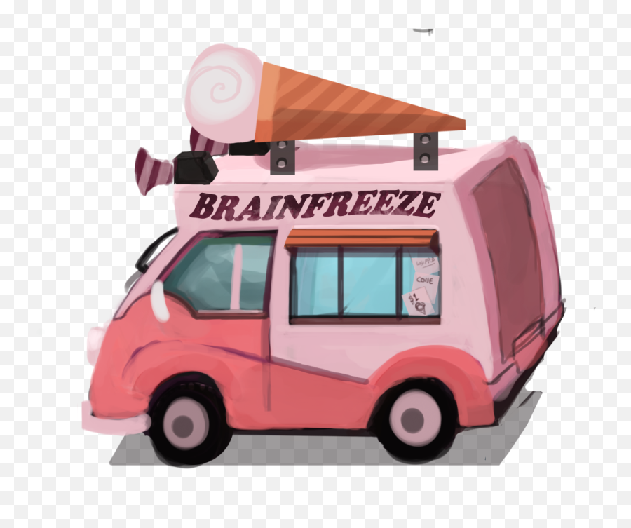 Download Ice Cream Truck Png - Transparent Ice Cream Truck Cartoon,Ice Cream Truck Png