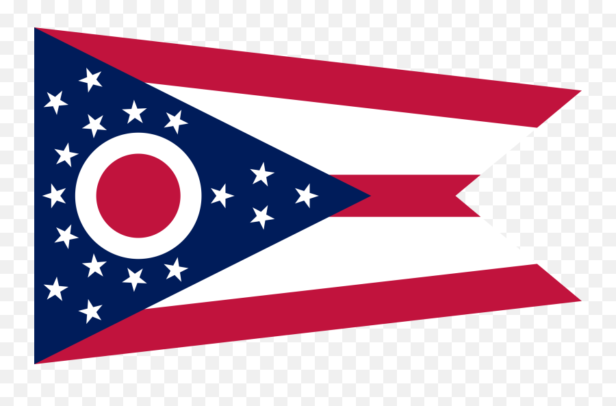 Library Of Baseball Us Flag Picture Free Png Files - Ohio State Flag,American Flag Clipart Transparent