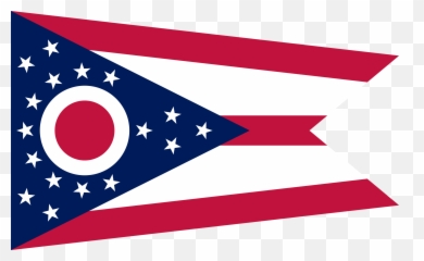 Library Of Baseball Us Flag Picture Free Png Files - Ohio State Flag,American Flag Clipart Transparent