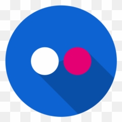 Flickr Icon Logo - Flickr Logo Png,Flickr Icon
