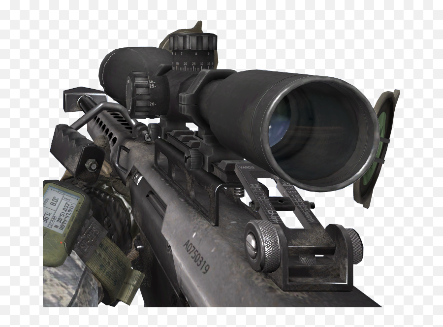 Intervention Mw2 Png Picture - Call Of Duty Modern Warfare 2 Sniper,Mw2 Png