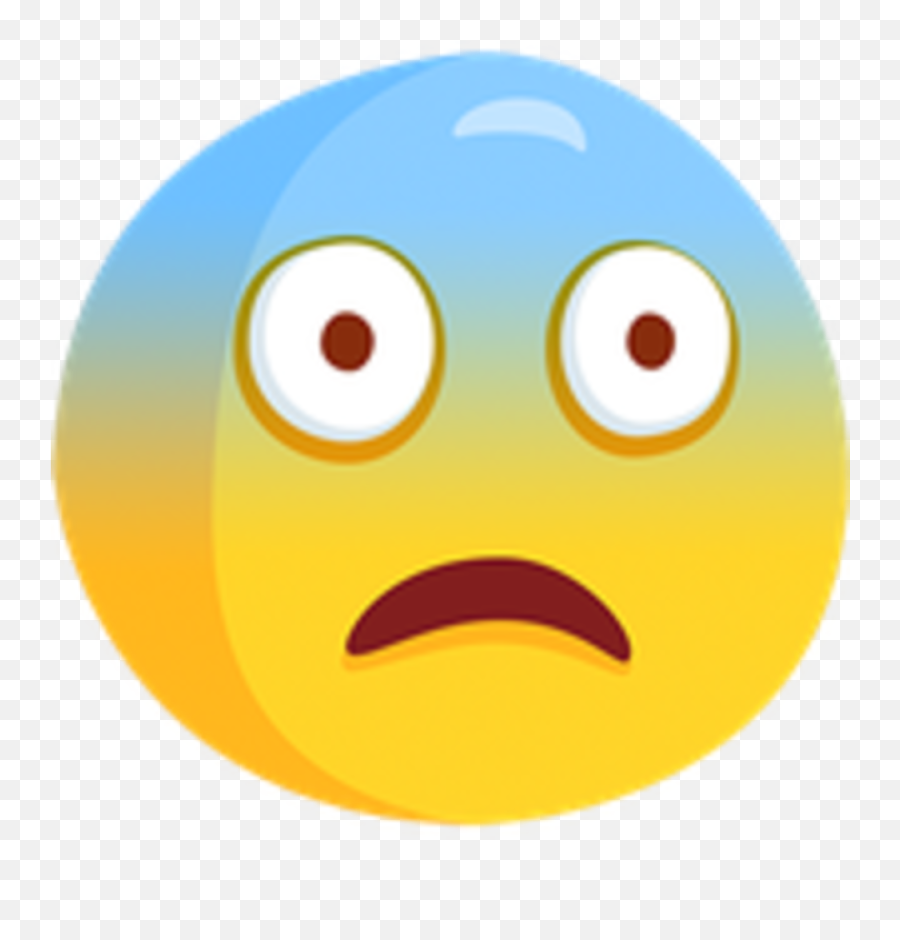 Scared Emoji Messenger Clipart - Fearful Face Emoji Png,Scared Emoji Png