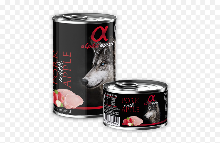 Dog Food Alpha Spirit - Miscota Alpha Spirit Dog Pig Apple Steamy 3 X 150 G Png,Alpha Icon Dog Clothes