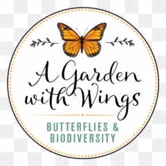 Butterfly Garden Logo - Label png