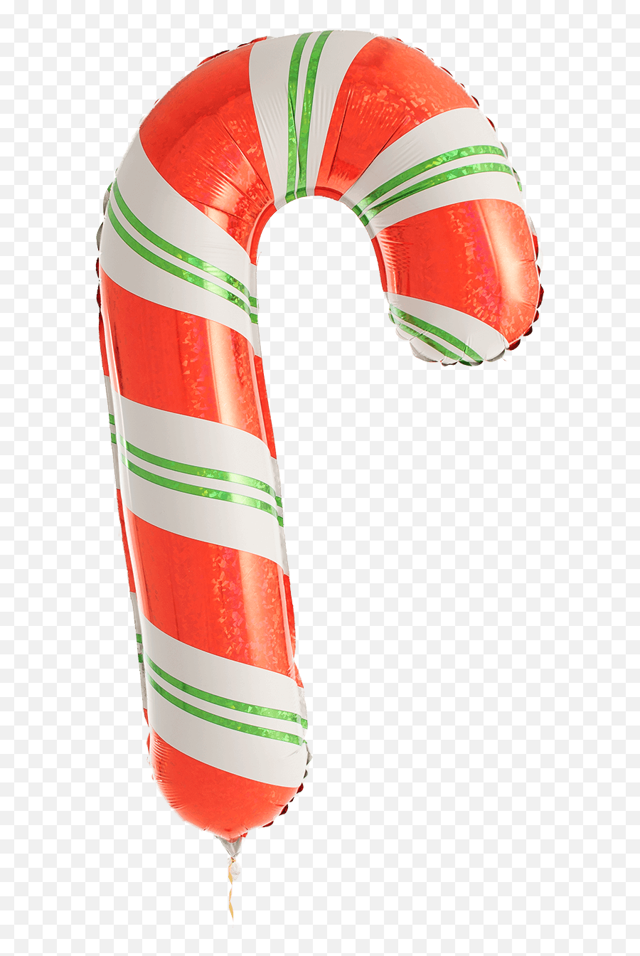 Peppermint Candy Cane Helium Filled Balloon - Stick Candy Png,Candycane Png