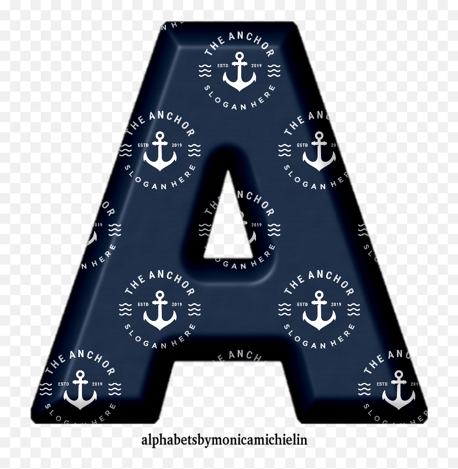 Seamless Blue Marine Anchor Nautical - Dot Png,Free Circle Icon Numbers