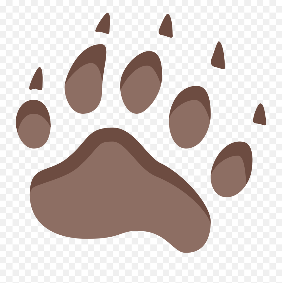 Footprint Clipart Pathway - Bear Icon Png Download Full Bear Footprints Png,Polar Bear Icon