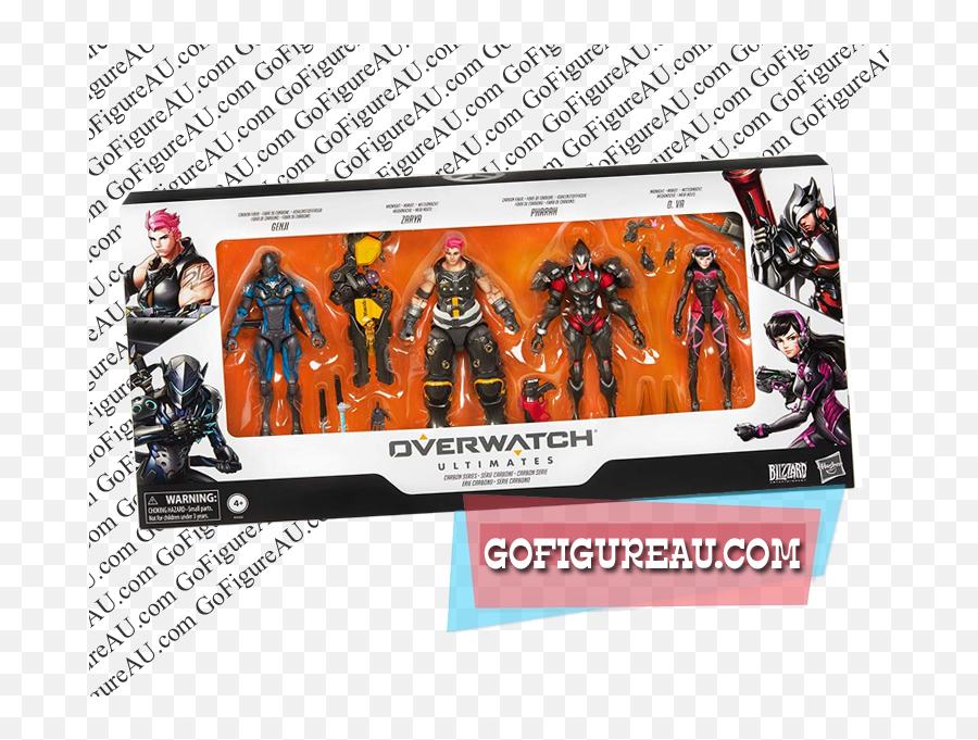 Overwatch Ultimates Series Zarya Collectible Action Figure - Overwatch Ultimates 4 Pack Png,Overwatch Ultimate Icon