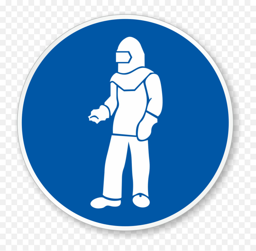 Wear Full Protective Clothing Military - Wear Full Protective Clothing Sign Png,Dod Icon