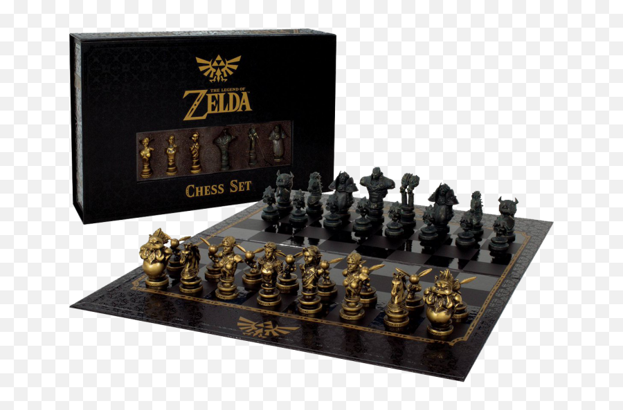 The Legend Of Zelda Collectoru0027s Edition Chess Set - Legend Of Zelda Chess Set Png,Chess Png