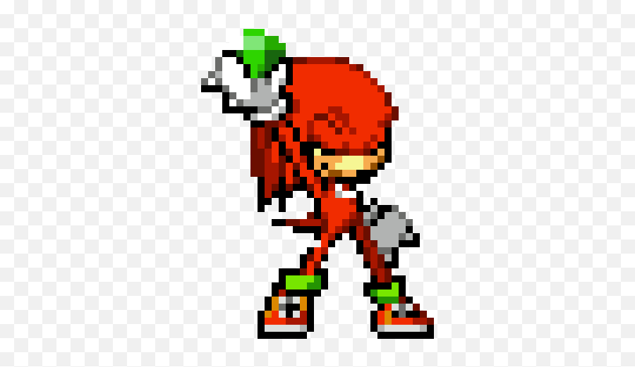 Shadow - Kirbyu0027s Gallery Pixilart Knuckles Pixel Art Png,Knuckles The Echidna Icon
