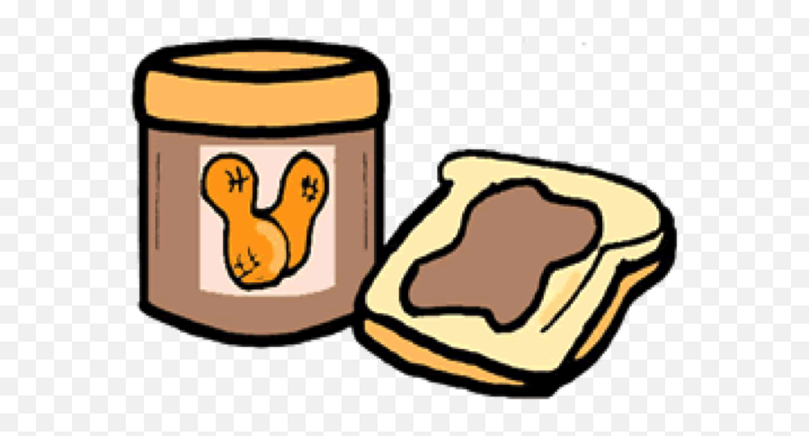 Peanut Butter Clipart Bread - Peanut Butter Sandwich Clipart Png,Bread Clipart Png