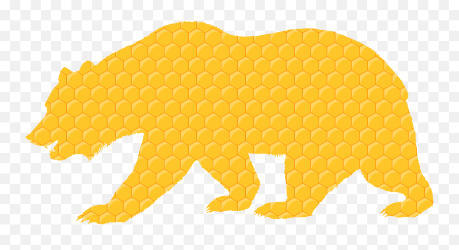 Commodity Tree Yellow Png Clipart - Black California Bear Logo,California Bear Png